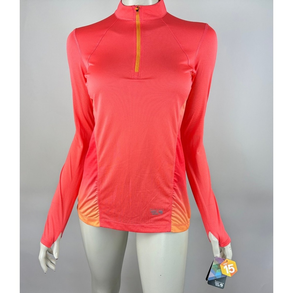 Mountain Hardwear Quarter Zip Pullover Base Layer Women S NWT Lightweight‎ Top